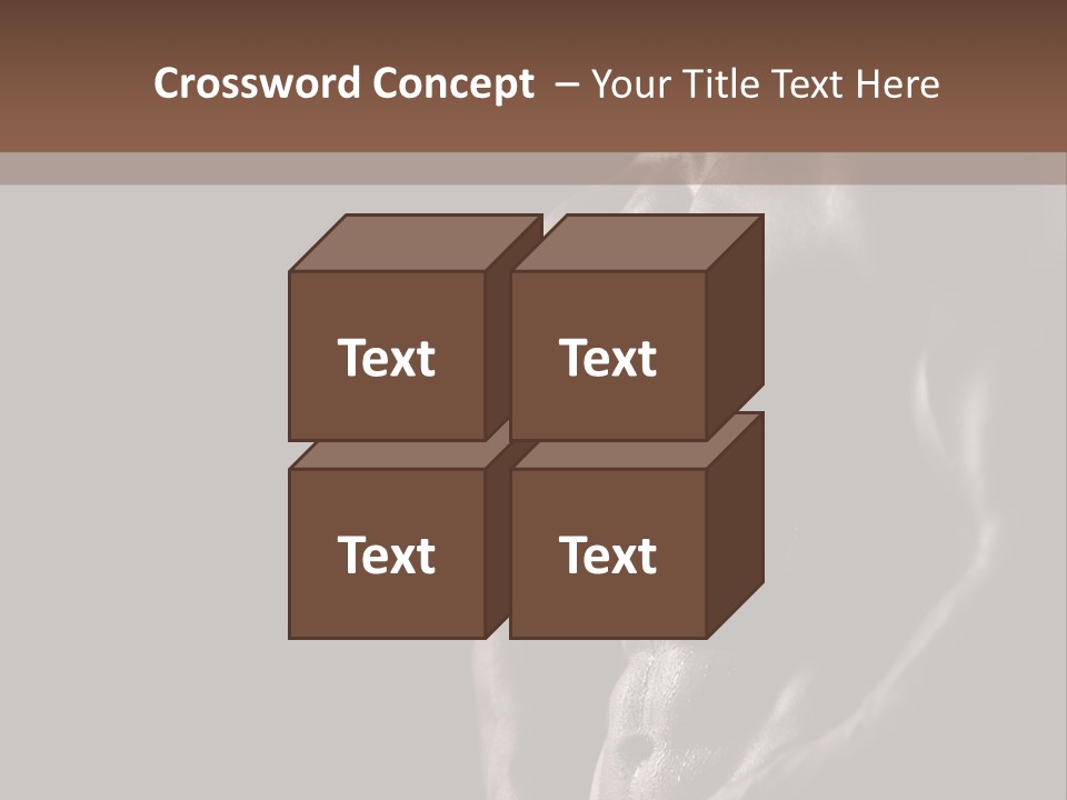 Strength Handsome Sport PowerPoint Template