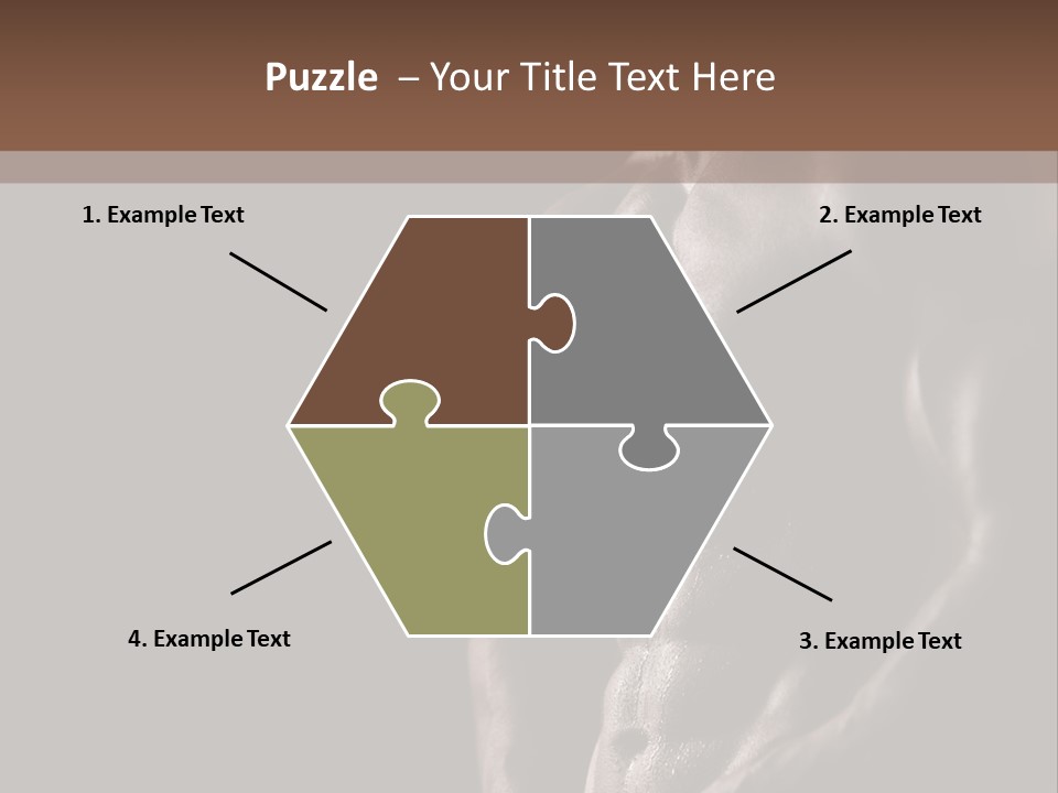 Strength Handsome Sport PowerPoint Template