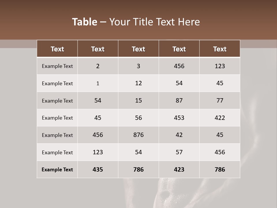 Strength Handsome Sport PowerPoint Template