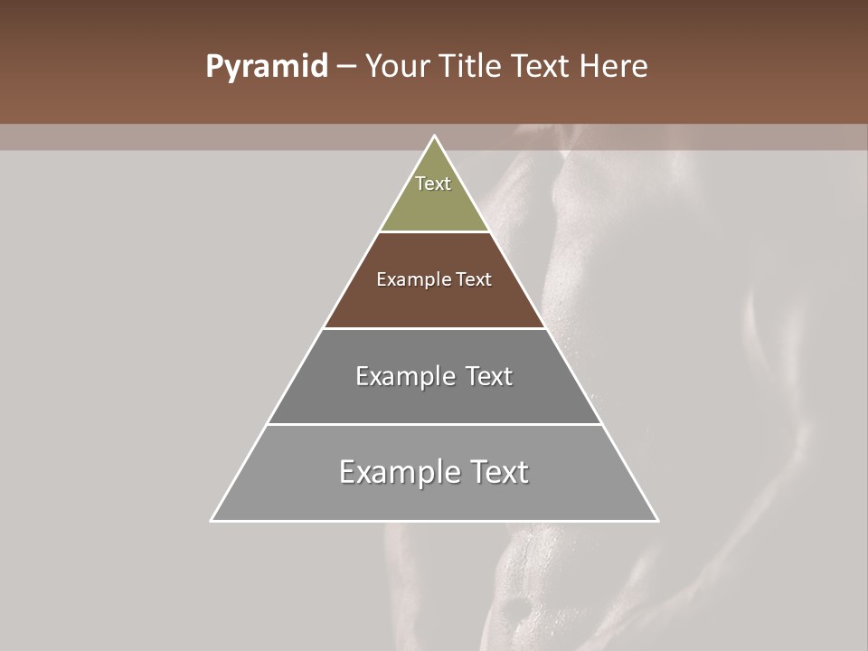 Strength Handsome Sport PowerPoint Template