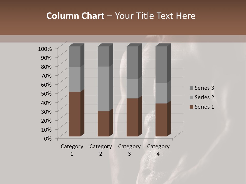 Strength Handsome Sport PowerPoint Template