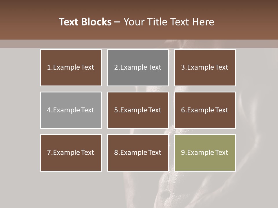 Strength Handsome Sport PowerPoint Template