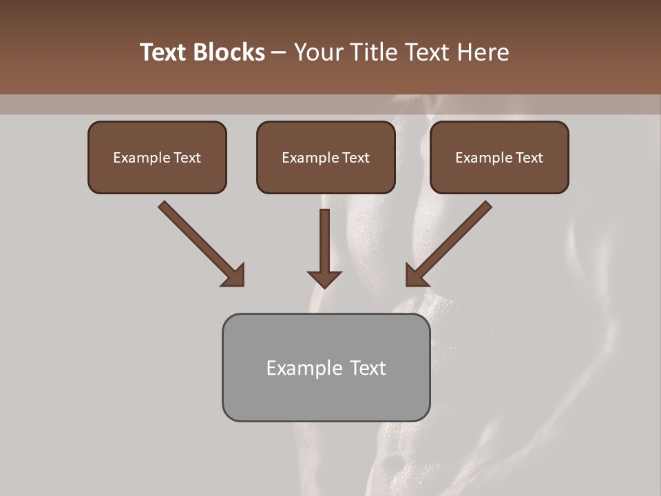 Strength Handsome Sport PowerPoint Template
