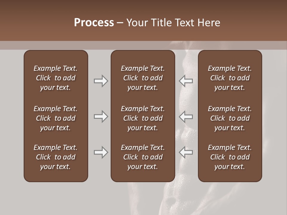 Strength Handsome Sport PowerPoint Template