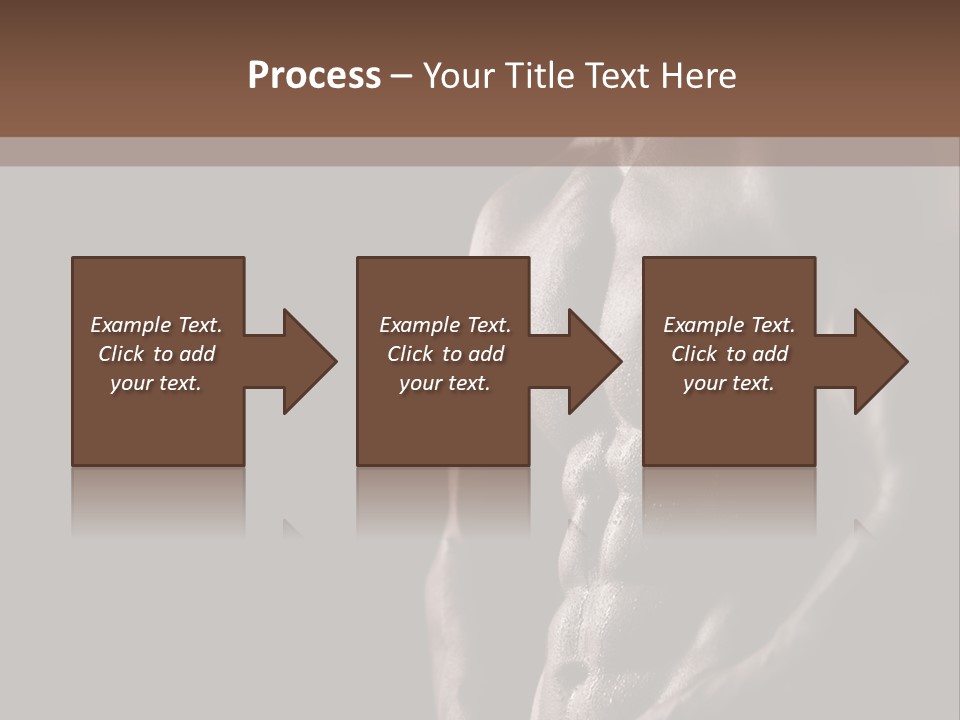 Strength Handsome Sport PowerPoint Template