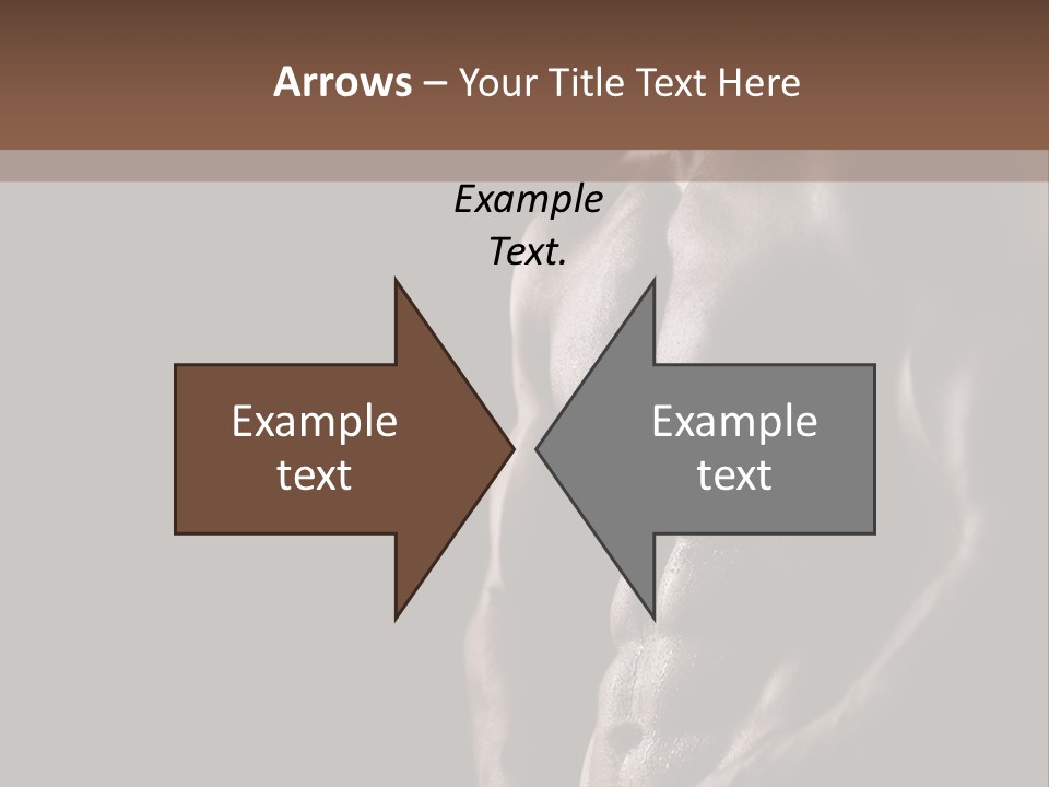 Strength Handsome Sport PowerPoint Template