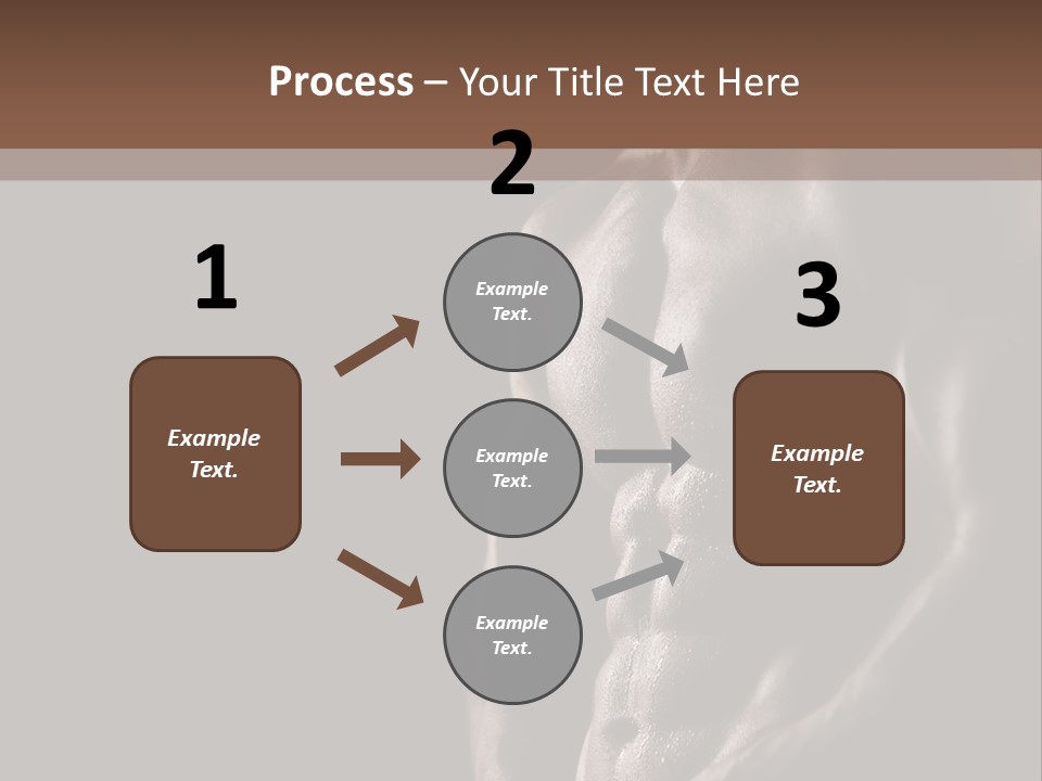 Strength Handsome Sport PowerPoint Template
