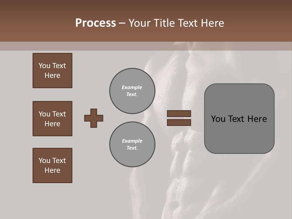 Strength Handsome Sport PowerPoint Template