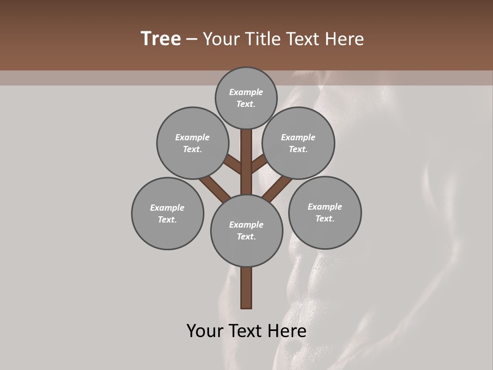 Strength Handsome Sport PowerPoint Template