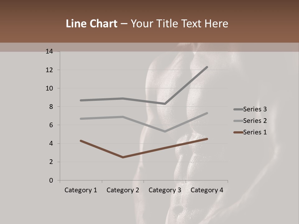 Strength Handsome Sport PowerPoint Template