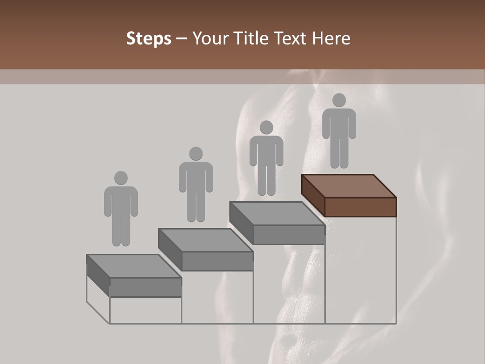 Strength Handsome Sport PowerPoint Template