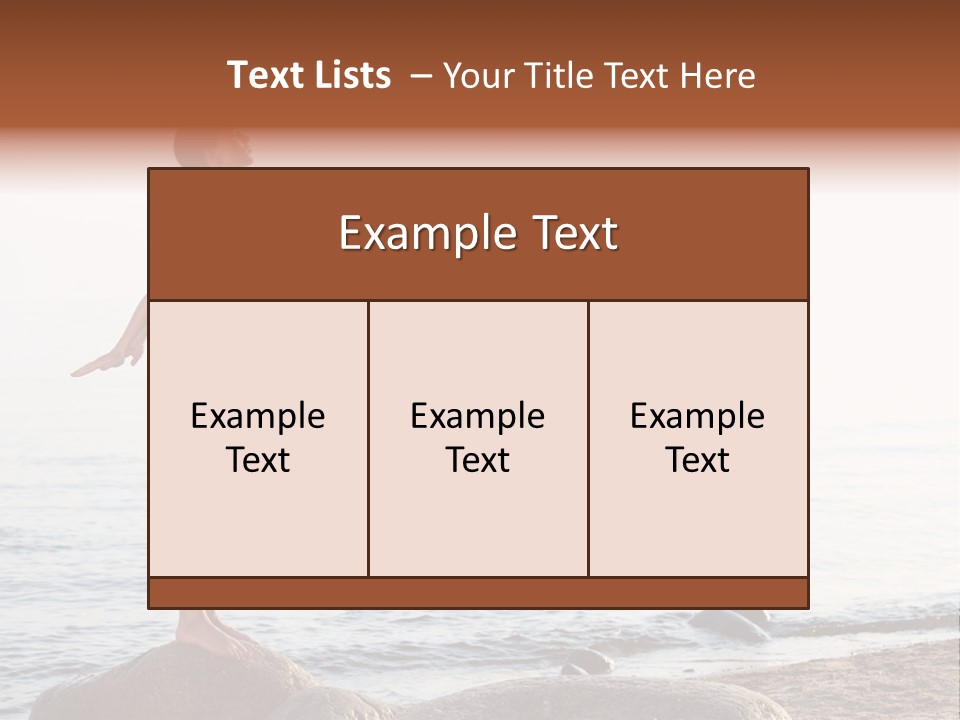 Recreation Beauty  PowerPoint Template