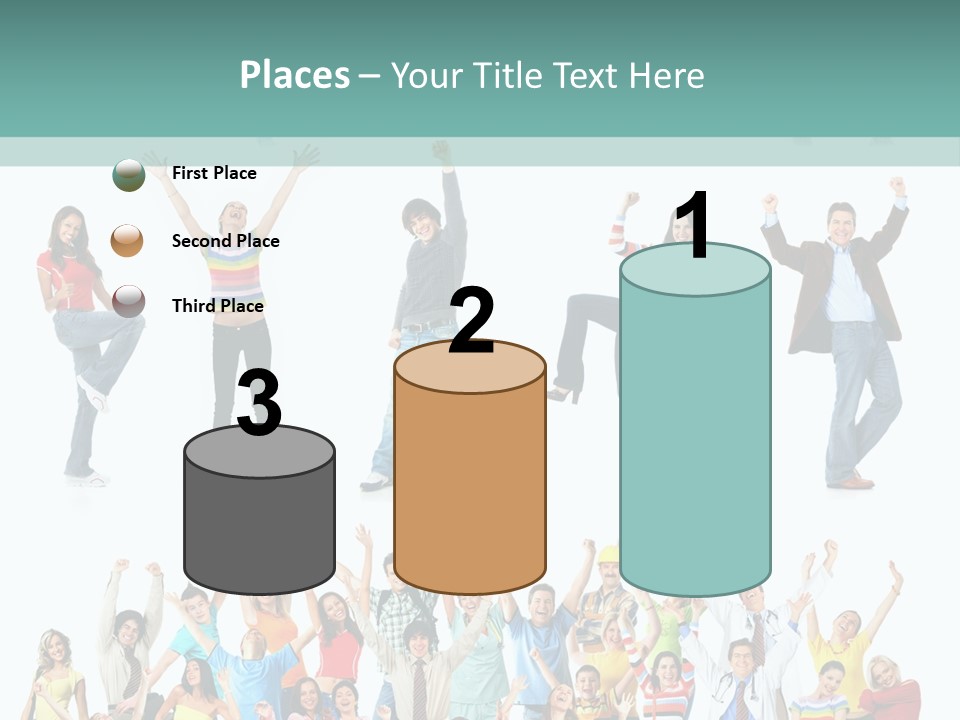 Plea Ure Crazy Euphoria PowerPoint Template