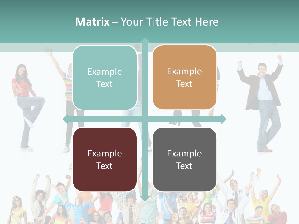 Plea Ure Crazy Euphoria PowerPoint Template