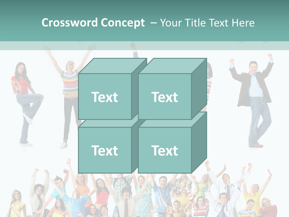 Plea Ure Crazy Euphoria PowerPoint Template