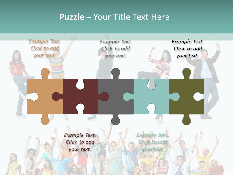 Plea Ure Crazy Euphoria PowerPoint Template