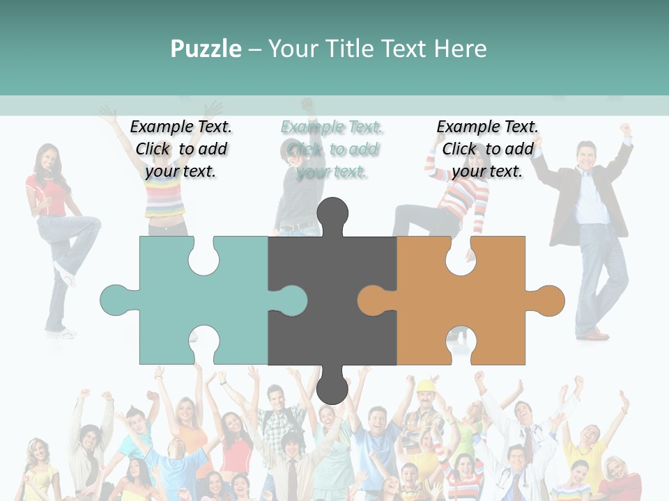 Plea Ure Crazy Euphoria PowerPoint Template