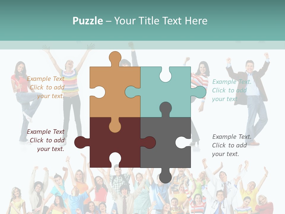 Plea Ure Crazy Euphoria PowerPoint Template