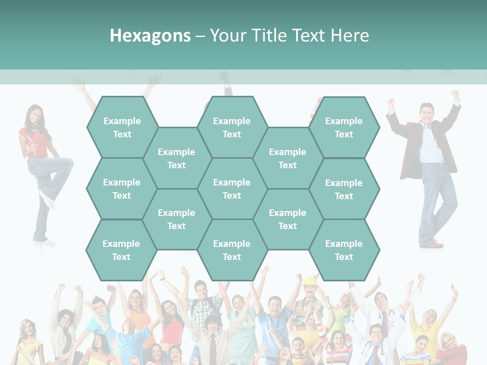 Plea Ure Crazy Euphoria PowerPoint Template