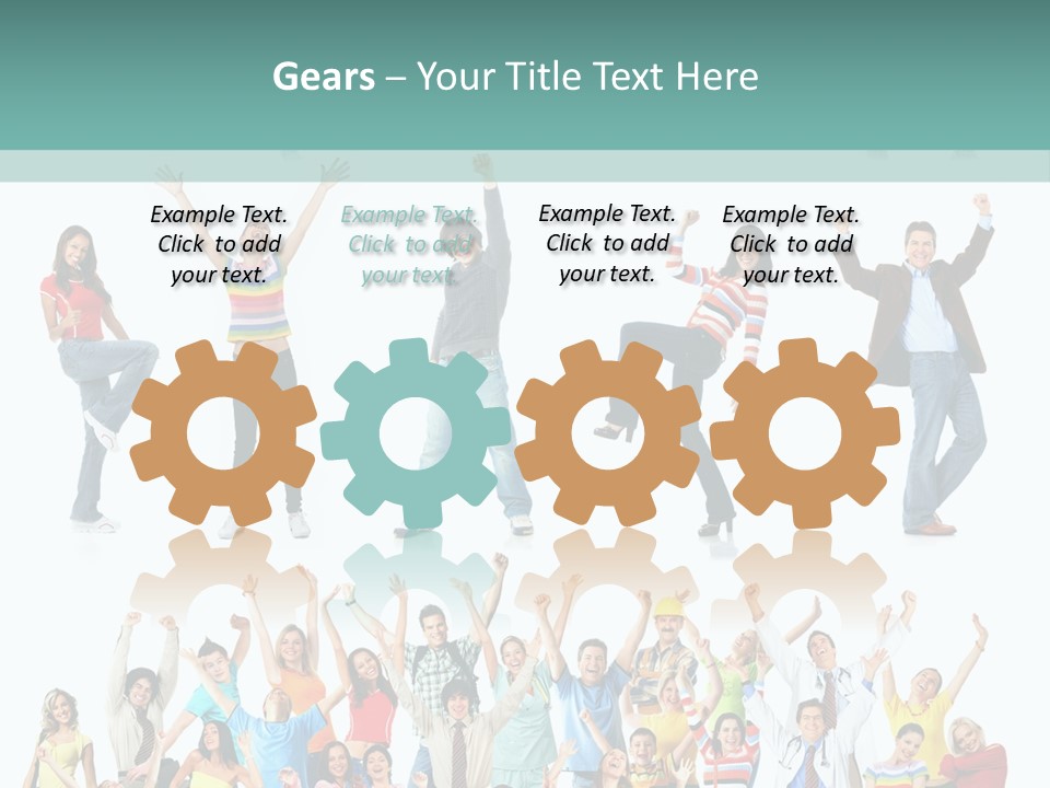 Plea Ure Crazy Euphoria PowerPoint Template