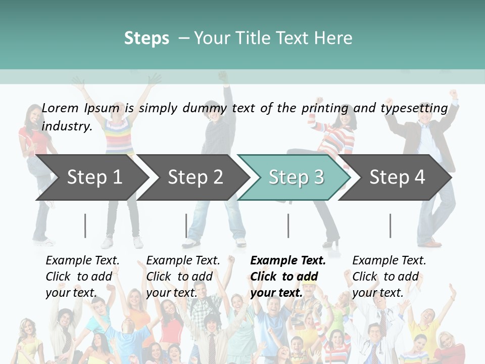 Plea Ure Crazy Euphoria PowerPoint Template