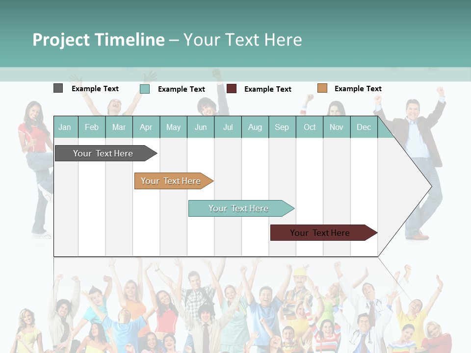 Plea Ure Crazy Euphoria PowerPoint Template