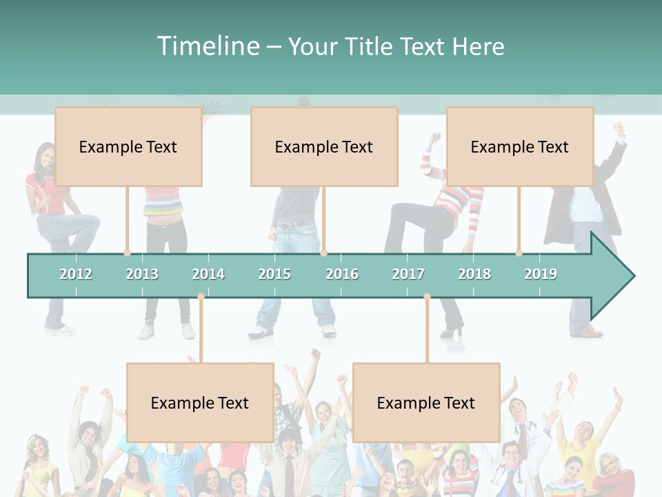 Plea Ure Crazy Euphoria PowerPoint Template