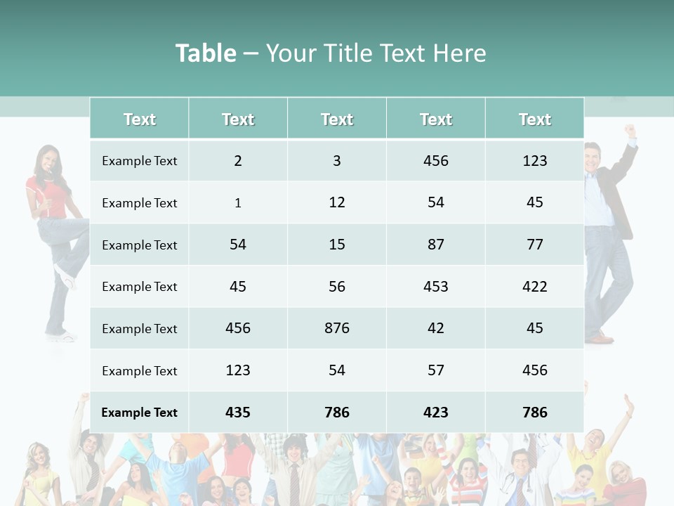 Plea Ure Crazy Euphoria PowerPoint Template