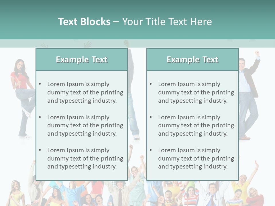 Plea Ure Crazy Euphoria PowerPoint Template