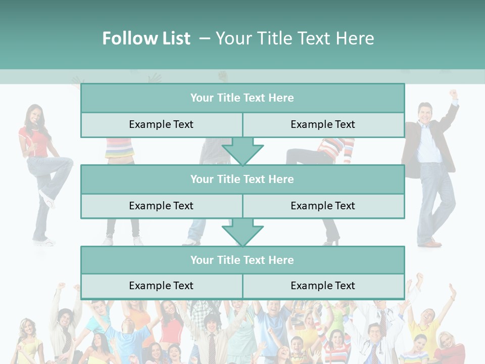 Plea Ure Crazy Euphoria PowerPoint Template
