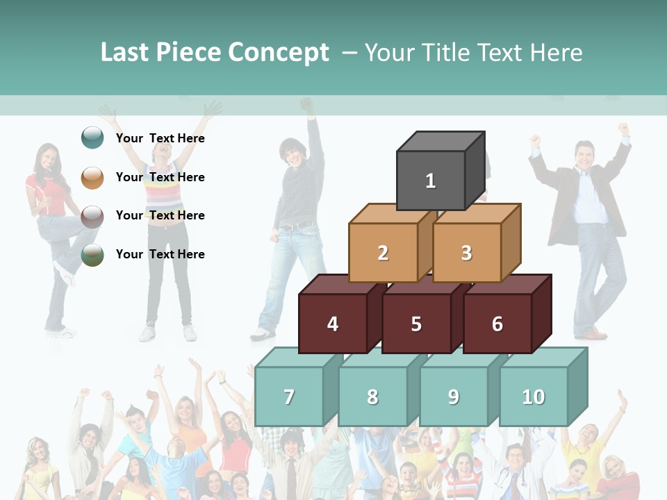 Plea Ure Crazy Euphoria PowerPoint Template