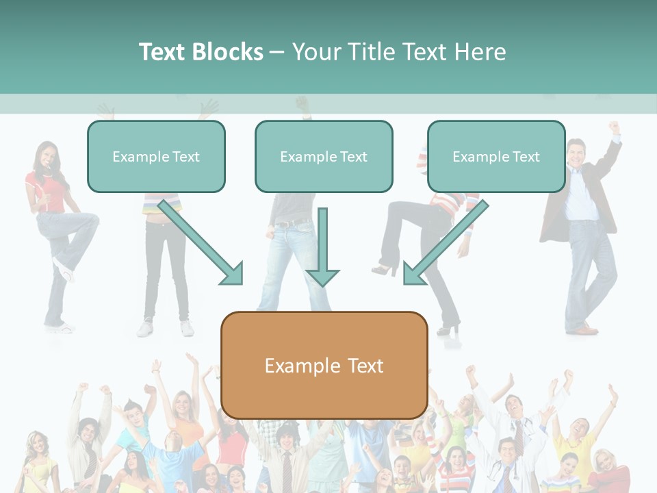 Plea Ure Crazy Euphoria PowerPoint Template