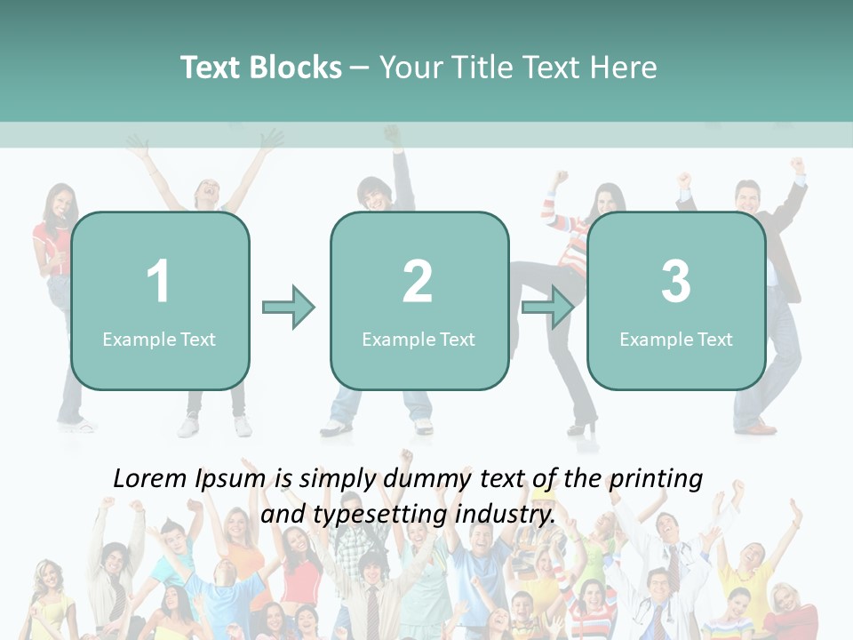 Plea Ure Crazy Euphoria PowerPoint Template