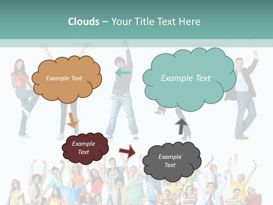 Plea Ure Crazy Euphoria PowerPoint Template