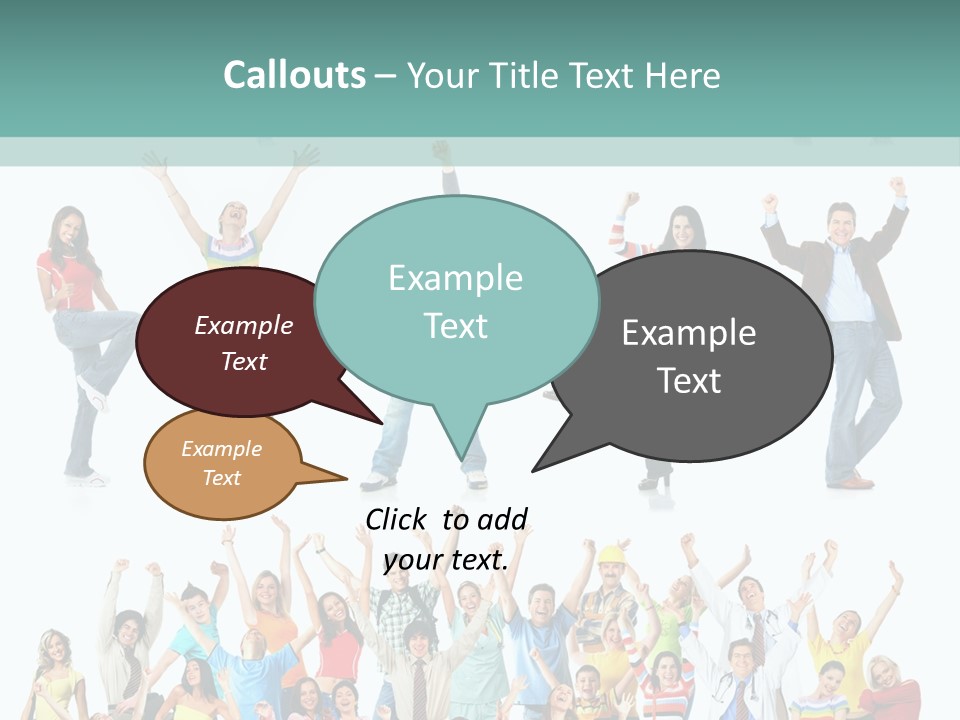 Plea Ure Crazy Euphoria PowerPoint Template