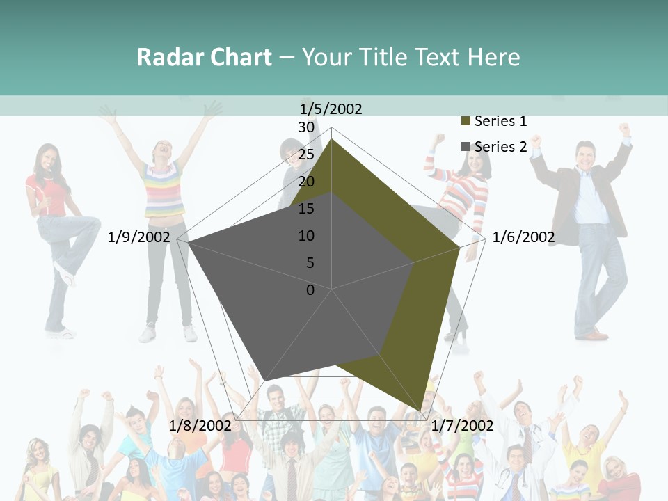 Plea Ure Crazy Euphoria PowerPoint Template