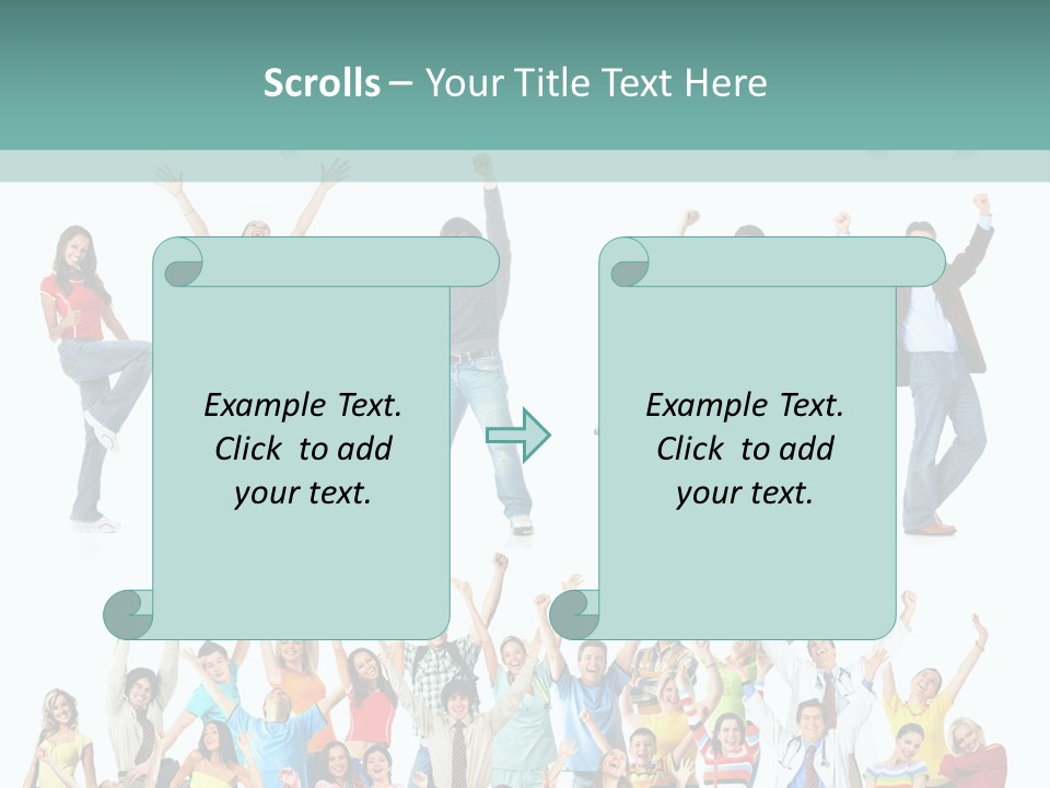 Plea Ure Crazy Euphoria PowerPoint Template