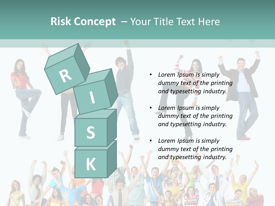 Plea Ure Crazy Euphoria PowerPoint Template