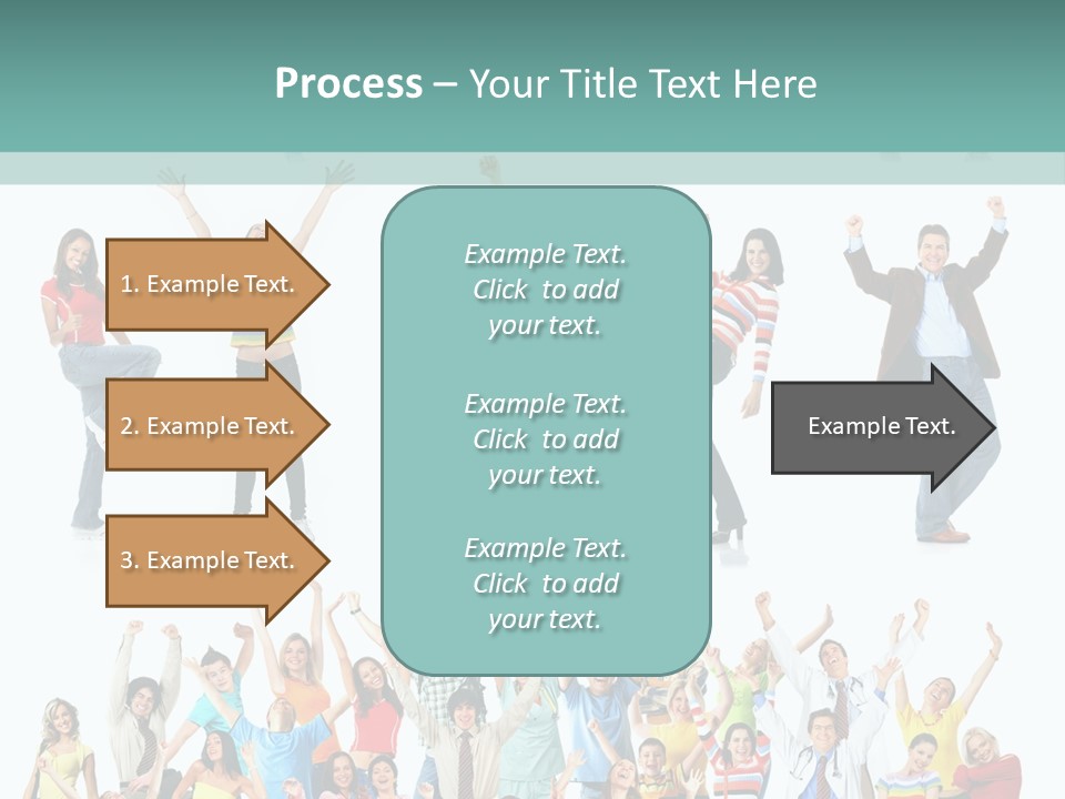 Plea Ure Crazy Euphoria PowerPoint Template