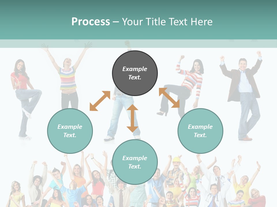 Plea Ure Crazy Euphoria PowerPoint Template