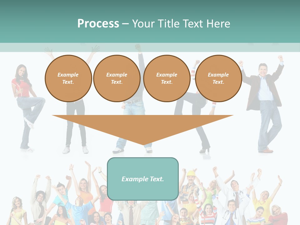 Plea Ure Crazy Euphoria PowerPoint Template