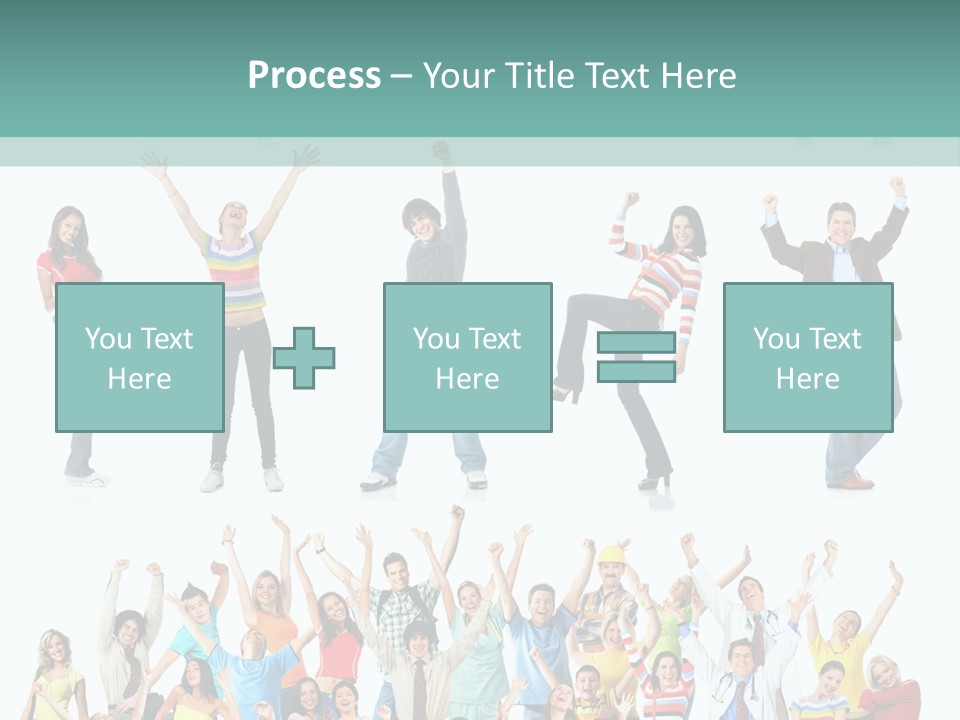 Plea Ure Crazy Euphoria PowerPoint Template