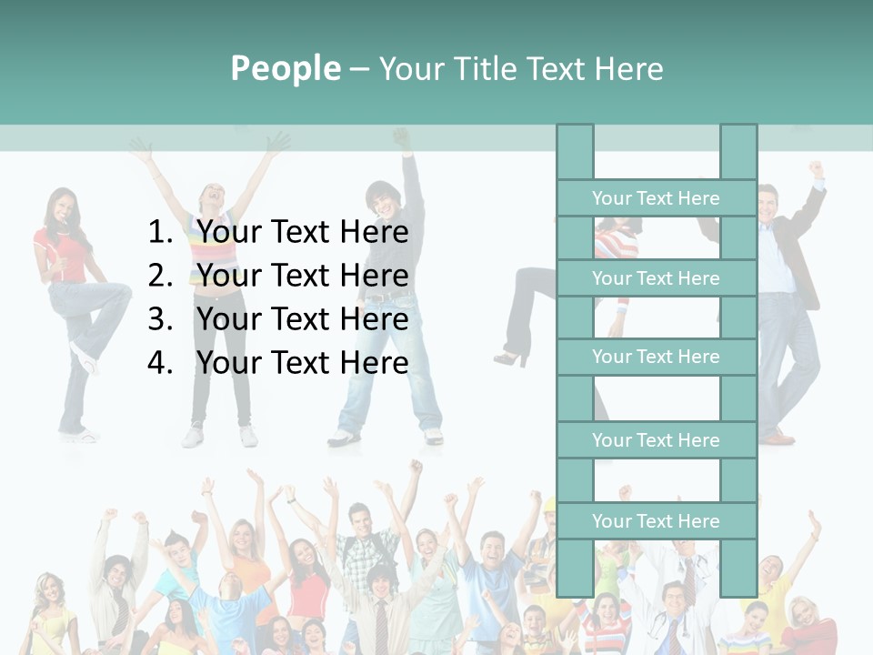 Plea Ure Crazy Euphoria PowerPoint Template