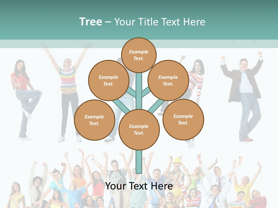 Plea Ure Crazy Euphoria PowerPoint Template