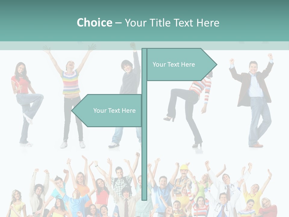 Plea Ure Crazy Euphoria PowerPoint Template