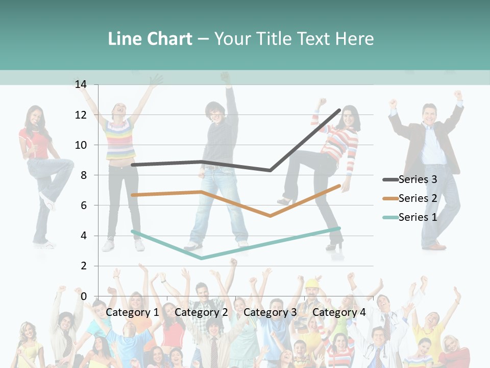Plea Ure Crazy Euphoria PowerPoint Template