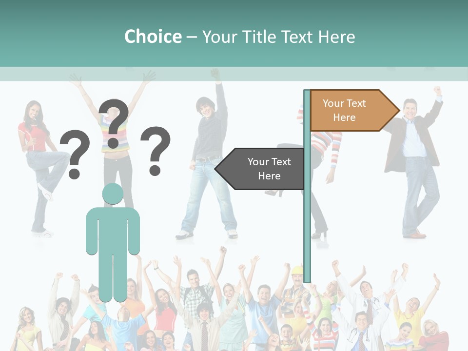 Plea Ure Crazy Euphoria PowerPoint Template