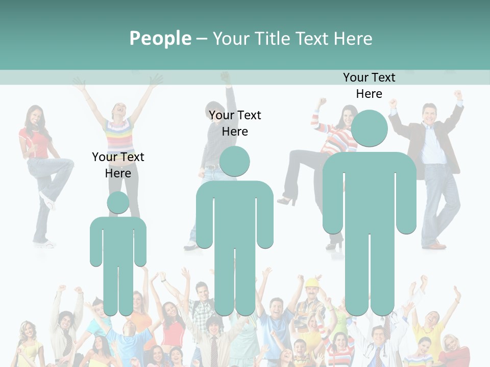 Plea Ure Crazy Euphoria PowerPoint Template