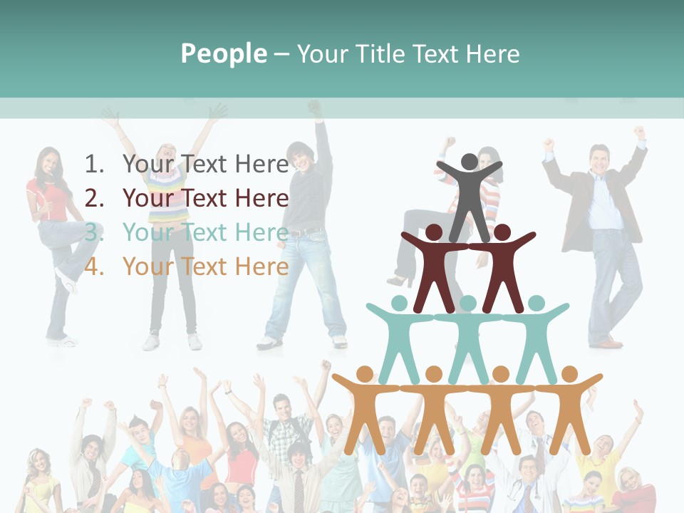 Plea Ure Crazy Euphoria PowerPoint Template