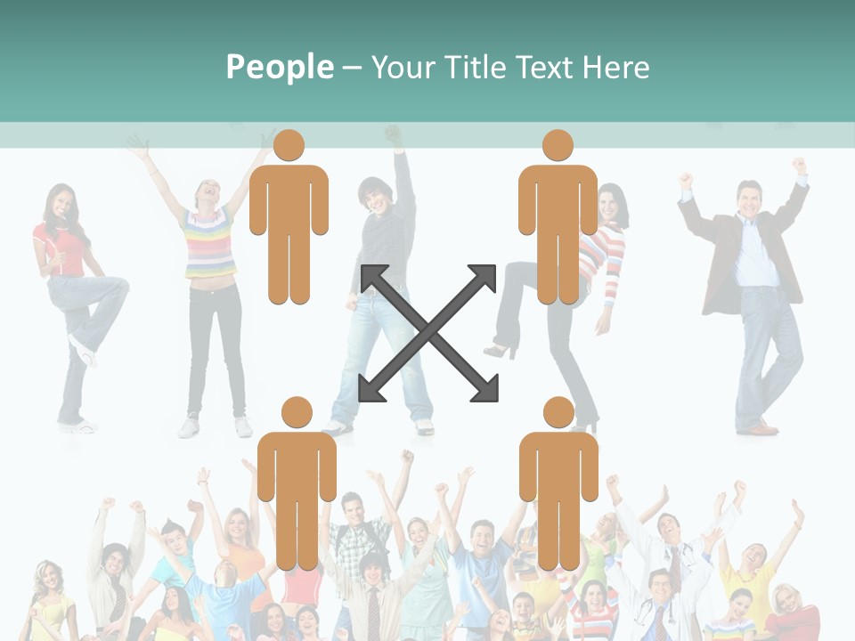 Plea Ure Crazy Euphoria PowerPoint Template